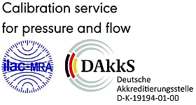 Calibration service pressure and flow